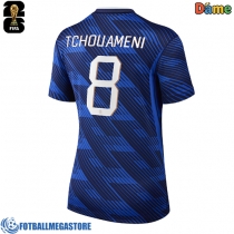 Fotballdrakt Dame Frankrike Aurelien Tchouameni #8 Hjemmedrakt VM 2026 Kortermet